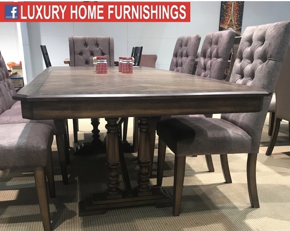 Cambridge, Standard Height 6ft_8ft (Extension) x 3.3ft Rectangle Dining ...